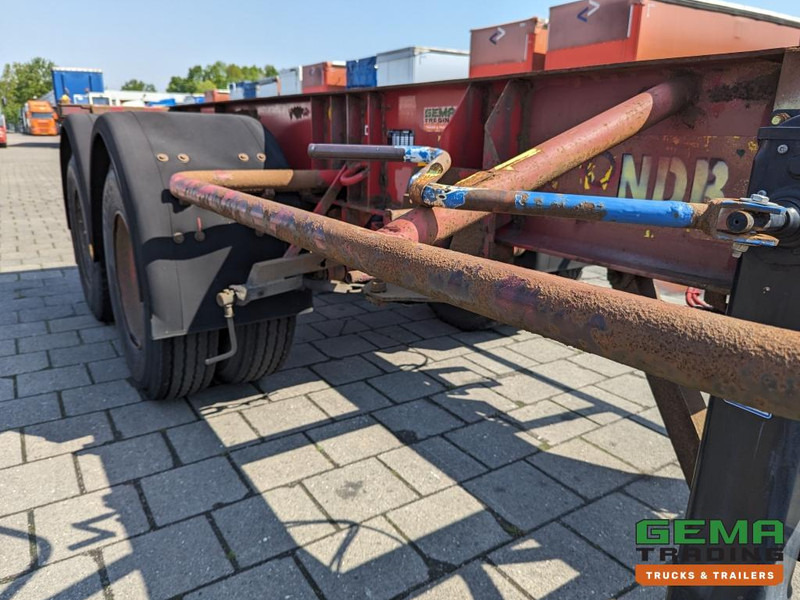 Полуприцеп-контейнеровоз/ Сменный кузов Krone SZC 20FT 2-Assen ROR - STEEL Suspension - DOUBLE tires - DrumBrakes (O1869): фото 9 Полуприцеп-контейнеровоз/ Сменный кузов Krone SZC 20FT 2-Assen ROR - STEEL Suspension - DOUBLE tires - DrumBrakes (O1869): фото 9
