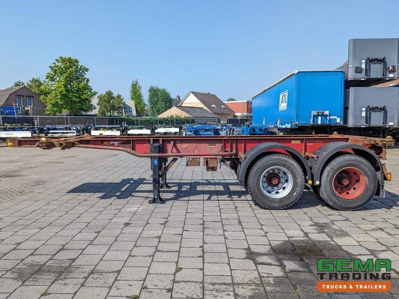 Полуприцеп-контейнеровоз/ Сменный кузов Krone SZC 20FT 2-Assen ROR - STEEL Suspension - DOUBLE tires - DrumBrakes (O1869): фото 11 Полуприцеп-контейнеровоз/ Сменный кузов Krone SZC 20FT 2-Assen ROR - STEEL Suspension - DOUBLE tires - DrumBrakes (O1869): фото 11