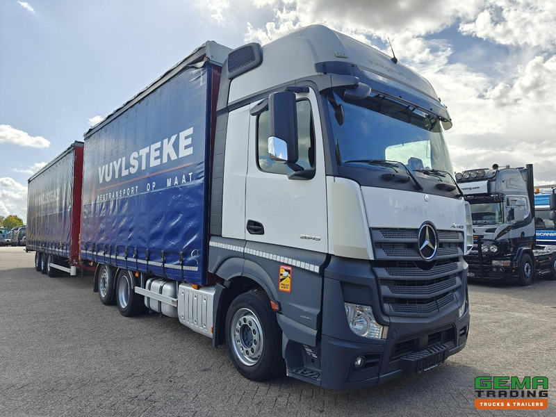 Mercedes-Benz Actros 2645 6x2 Gigaspace Euro6 + 3Axle Trailer - 115m³ VolumeCombi - Dubbele Tanks - Moffet Aansluiting - HH Vloer - SMARTTacho V2 - Грузовик с закрытым кузовом: фото 4 Mercedes-Benz Actros 2645 6x2 Gigaspace Euro6 + 3Axle Trailer - 115m³ VolumeCombi - Dubbele Tanks - Moffet Aansluiting - HH Vloer - SMARTTacho V2 - Грузовик с закрытым кузовом: фото 4