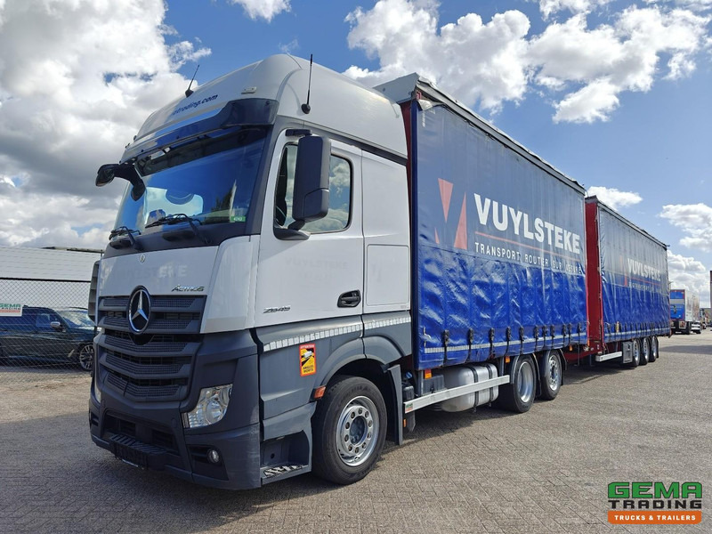 Mercedes-Benz Actros 2645 6x2 Gigaspace Euro6 + 3Axle Trailer - 115m³ VolumeCombi - Dubbele Tanks - Moffet Aansluiting - HH Vloer - SMARTTacho V2 - Грузовик с закрытым кузовом: фото 1 Mercedes-Benz Actros 2645 6x2 Gigaspace Euro6 + 3Axle Trailer - 115m³ VolumeCombi - Dubbele Tanks - Moffet Aansluiting - HH Vloer - SMARTTacho V2 - Грузовик с закрытым кузовом: фото 1