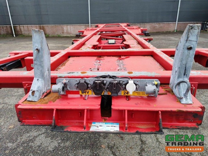 Полуприцеп-контейнеровоз/ Сменный кузов Van Hool A3C002 StuurasAs - 2x 20FT Frames - All Connections (O826): фото 8