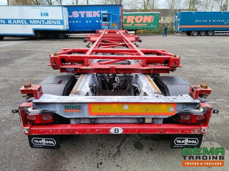 Полуприцеп-контейнеровоз/ Сменный кузов Van Hool A3C002 StuurasAs - 2x 20FT Frames - All Connections (O826): фото 10