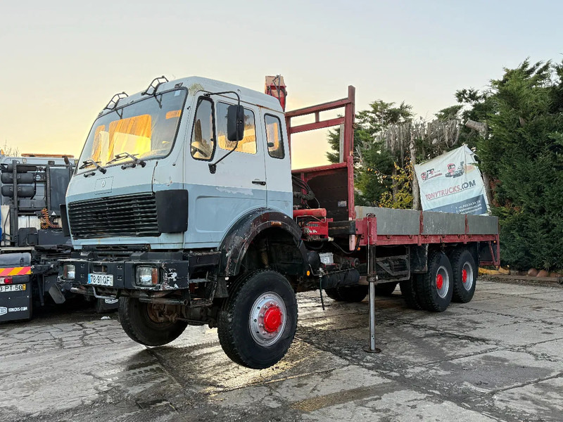 Mercedes-Benz SK 2635 V8 6X6 Chassis Spring/spring ZF Man Gear OM442 - Грузовик бортовой/ Платформа, Автоманипулятор: фото 2 Mercedes-Benz SK 2635 V8 6X6 Chassis Spring/spring ZF Man Gear OM442 - Грузовик бортовой/ Платформа, Автоманипулятор: фото 2
