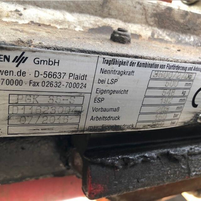 Dürwen Fork clamp with separate side shift - Захват: фото 5 Dürwen Fork clamp with separate side shift - Захват: фото 5