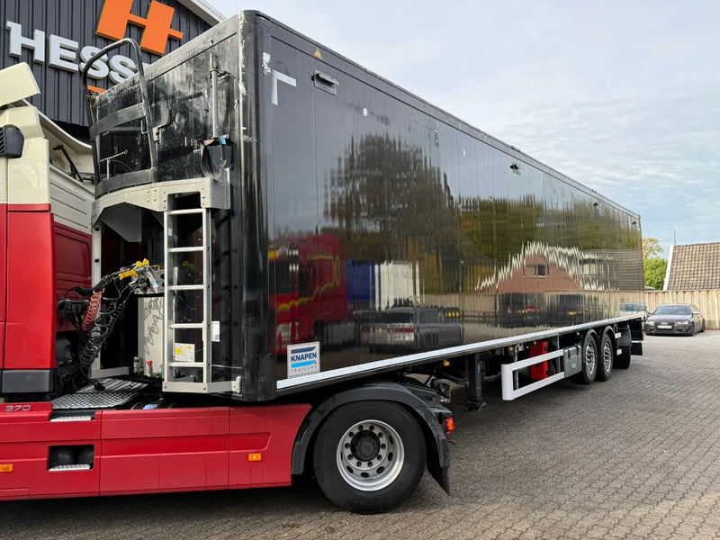 Полуприцеп с подвижным полом Knapen Trailers K200 85m3 Stuuras/Lenkachse Cargo Floor 10MM Alcoa Liftas: фото 1