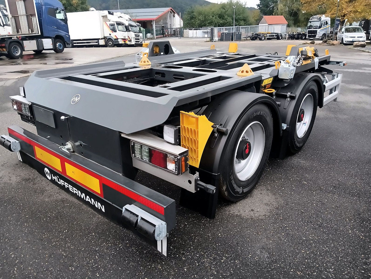 Прицеп мультилифт/ Бункеровоз Hüffermann 2-A-MINI-CARRIER SAFETYFIX VERZINKT FULLOPTION: фото 22