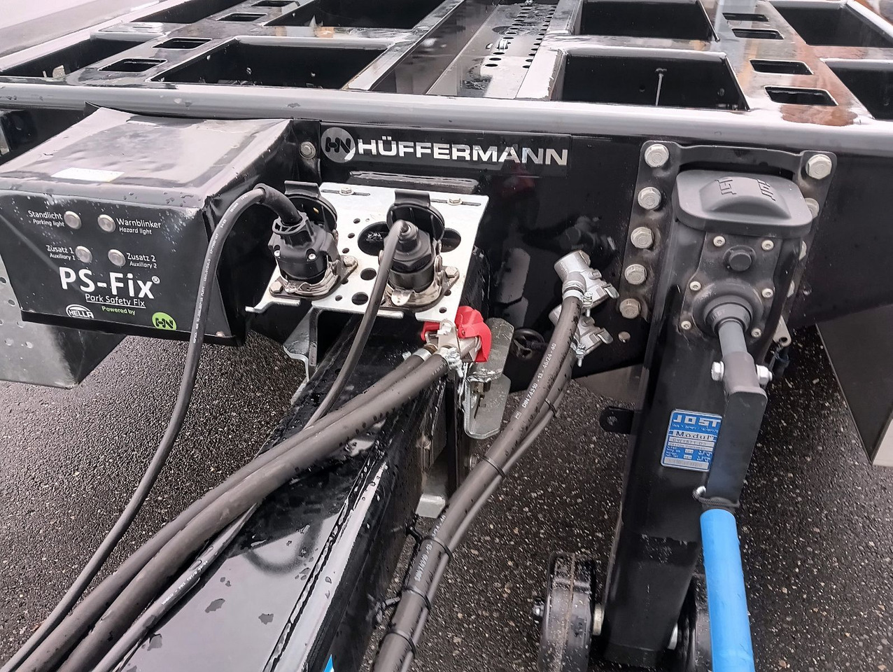 Прицеп мультилифт/ Бункеровоз Hüffermann 2-A-MINI-CARRIER SAFETYFIX VERZINKT FULLOPTION: фото 33