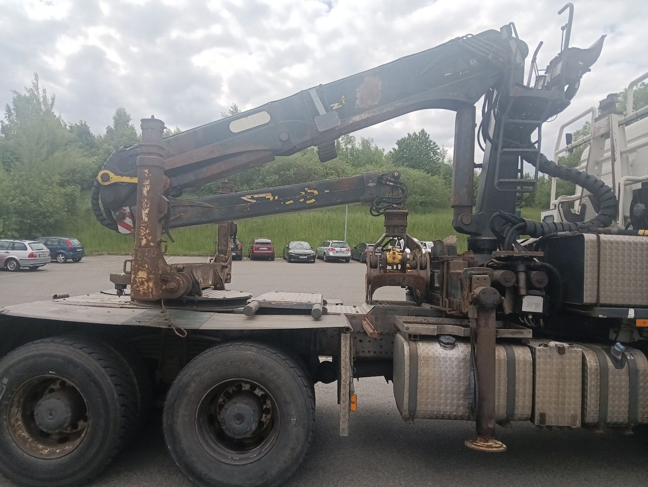 Palfinger EPSILON E250L82 Langholzkran+GLOGGER Aufbau+Anhä - Лесовоз, Автоманипулятор: фото 1 Palfinger EPSILON E250L82 Langholzkran+GLOGGER Aufbau+Anhä - Лесовоз, Автоманипулятор: фото 1