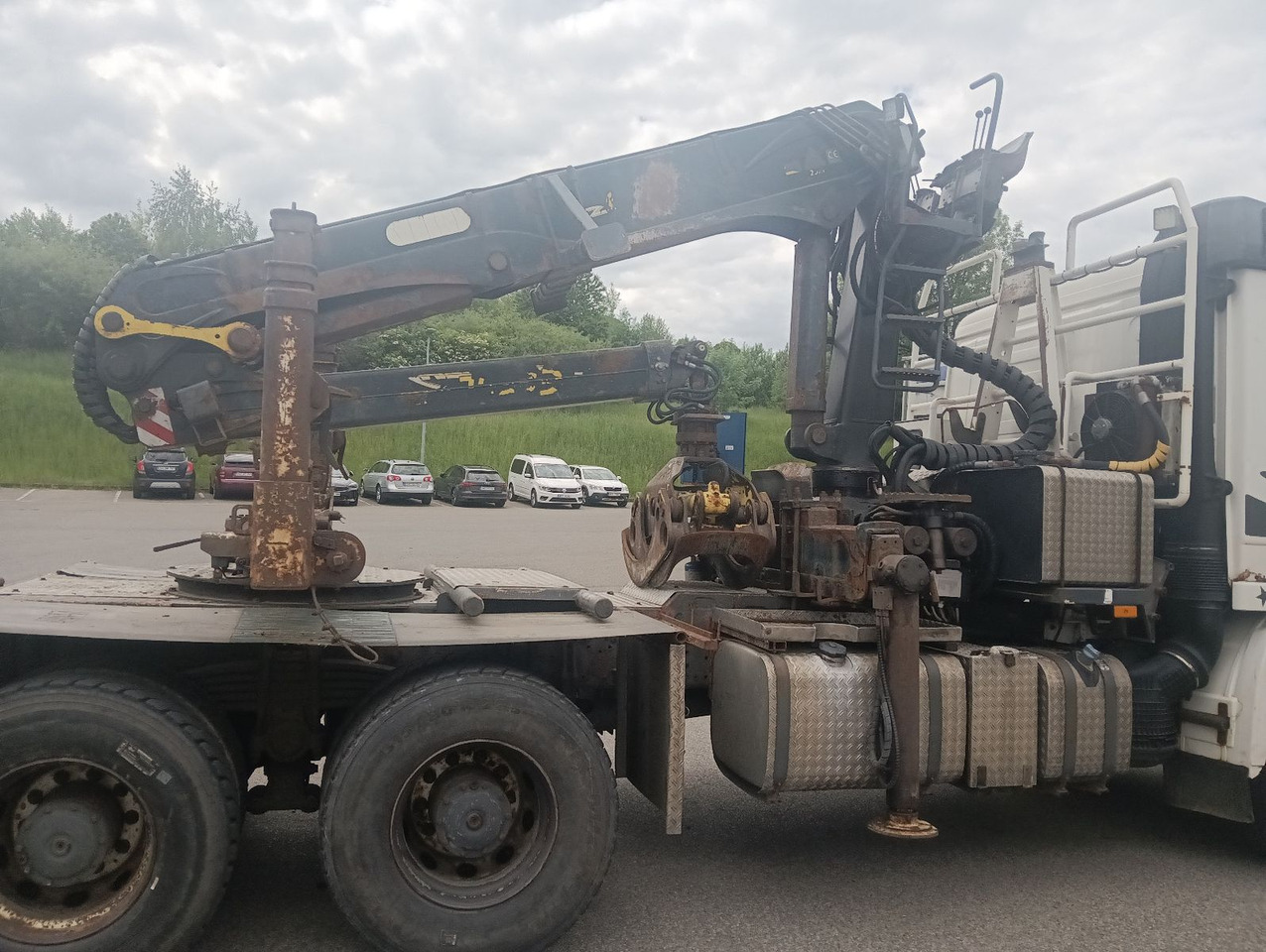 Palfinger EPSILON E250L82 Langholzkran+GLOGGER Aufbau+Anhä - Лесовоз, Автоманипулятор: фото 4 Palfinger EPSILON E250L82 Langholzkran+GLOGGER Aufbau+Anhä - Лесовоз, Автоманипулятор: фото 4