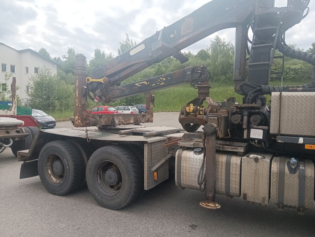 Palfinger EPSILON E250L82 Langholzkran+GLOGGER Aufbau+Anhä - Лесовоз, Автоманипулятор: фото 2 Palfinger EPSILON E250L82 Langholzkran+GLOGGER Aufbau+Anhä - Лесовоз, Автоманипулятор: фото 2