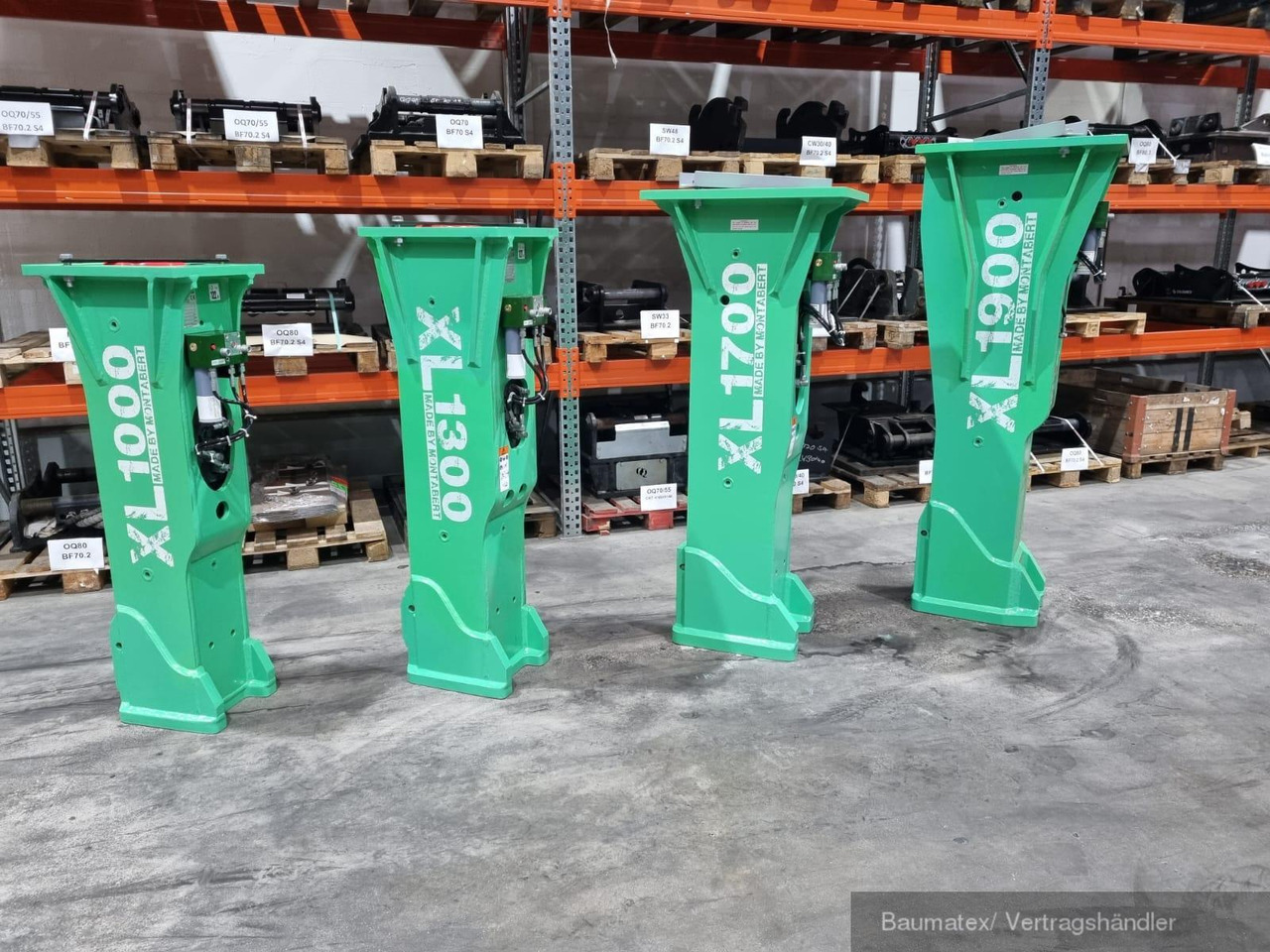 Montabert XL2700, XL1900, XL1700, XL1300, XL1000 - Гидромолот для Строительной техники: фото 1 Montabert XL2700, XL1900, XL1700, XL1300, XL1000 - Гидромолот для Строительной техники: фото 1