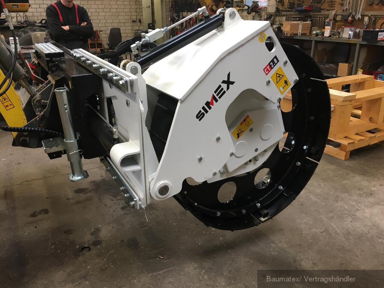 Simex CT Vibrations- Verdichterräder f. Lader! Breiten -40cm - Компактор: фото 4 Simex CT Vibrations- Verdichterräder f. Lader! Breiten -40cm - Компактор: фото 4