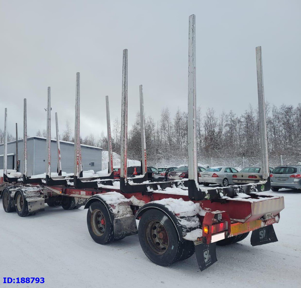 MALKKI RJ4-10200 - 4 Axles - Прицеп лесовоз: фото 4 MALKKI RJ4-10200 - 4 Axles - Прицеп лесовоз: фото 4