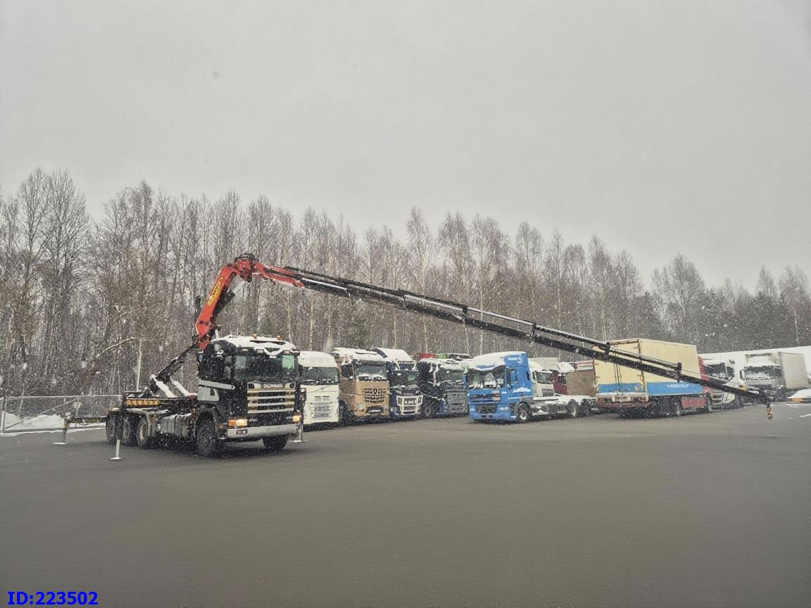 SCANIA 124 8x6 Palfinger 35000 - Крюковой мультилифт: фото 5 SCANIA 124 8x6 Palfinger 35000 - Крюковой мультилифт: фото 5