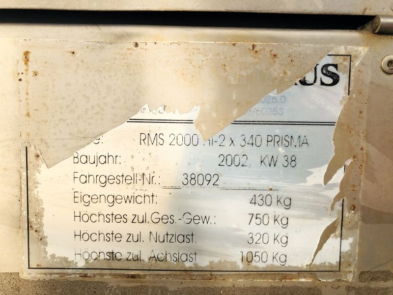 Verschiedenes Bucharts RMS2000 (3029) - Строительное оборудование, Прицеп: фото 3 Verschiedenes Bucharts RMS2000 (3029) - Строительное оборудование, Прицеп: фото 3