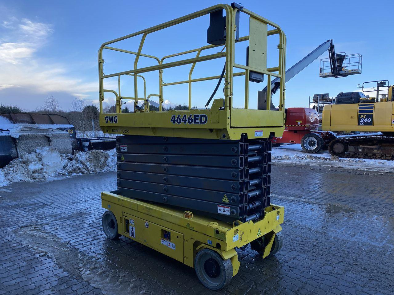 GMG 4646-ED - Ножничный подъемник: фото 5 GMG 4646-ED - Ножничный подъемник: фото 5