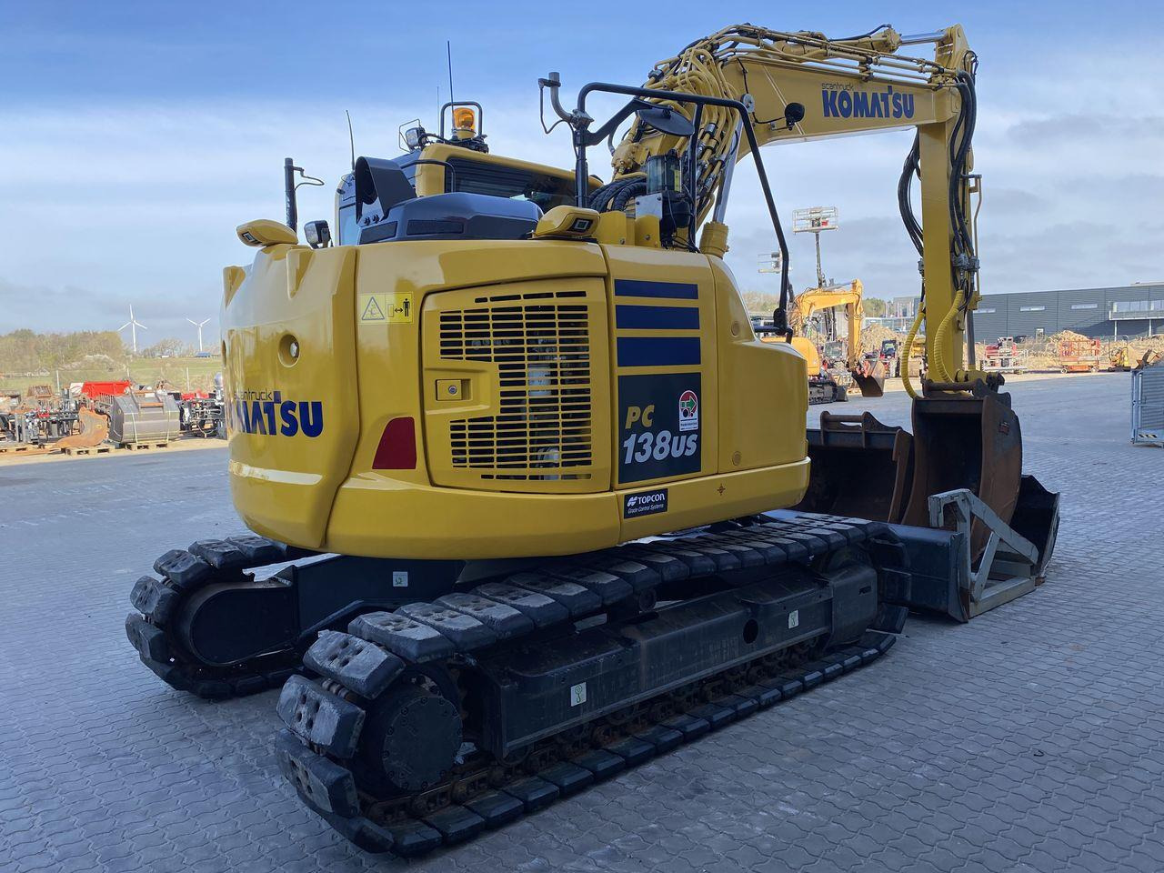 Komatsu PC138US-11 - Гусеничный экскаватор: фото 4 Komatsu PC138US-11 - Гусеничный экскаватор: фото 4