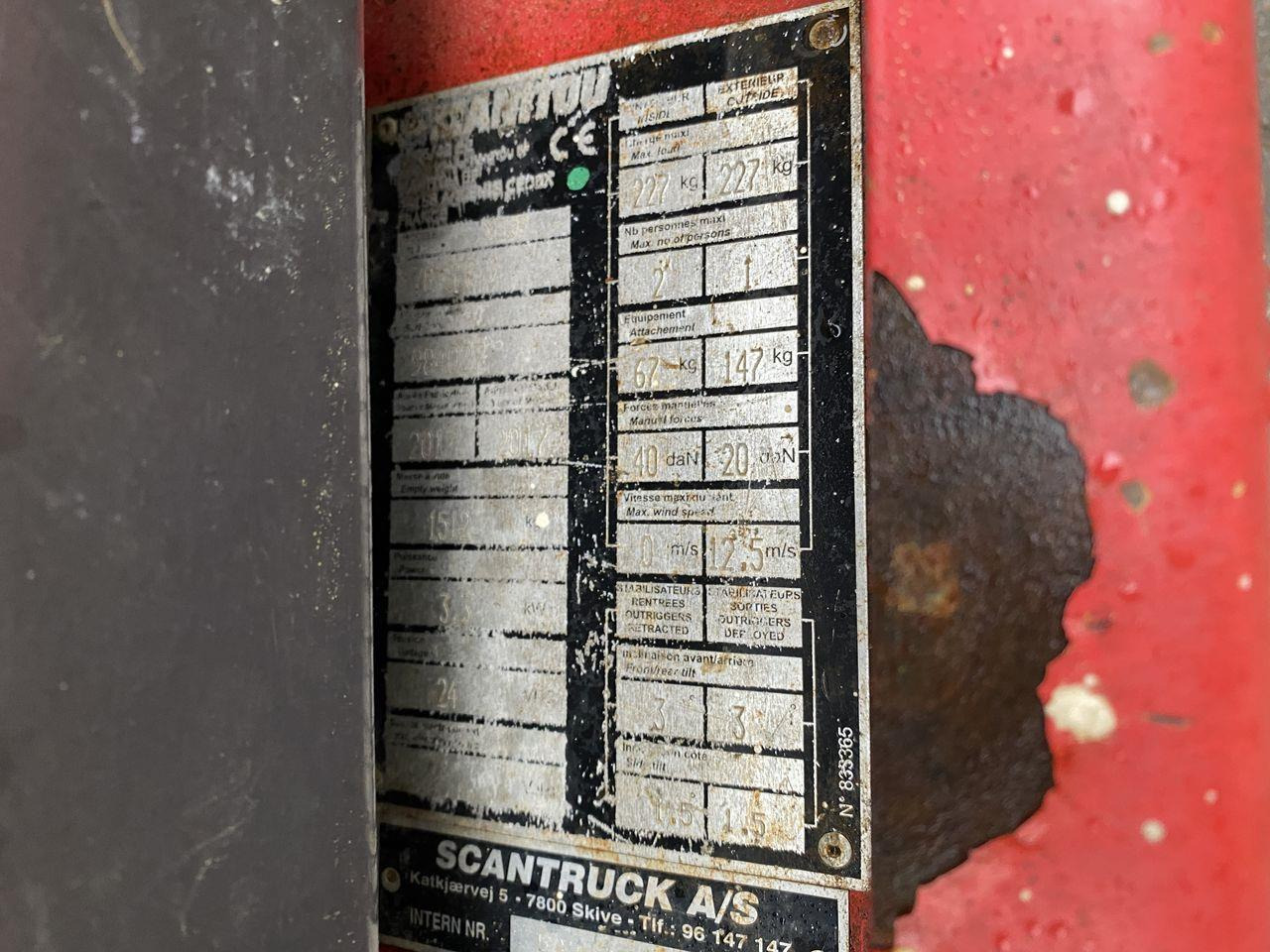 Ножничный подъемник Manitou 78SEC: фото 9