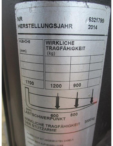 Штабелер BT SWE 200D: фото 10 Штабелер BT SWE 200D: фото 10