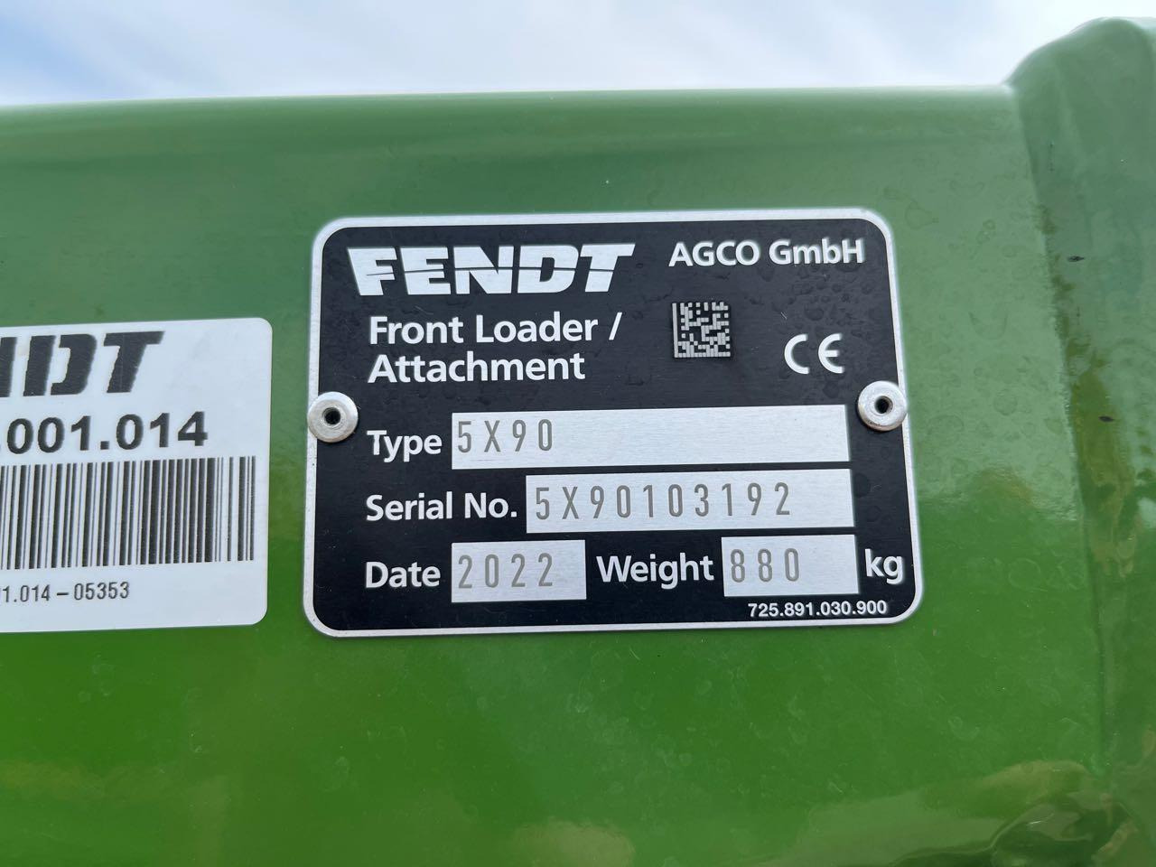 Fendt Cargo 5x90 - Фронтальный погрузчик для трактора: фото 5 Fendt Cargo 5x90 - Фронтальный погрузчик для трактора: фото 5