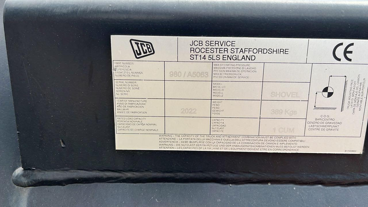 JCB Schaufel - Ковш для погрузчика: фото 1 JCB Schaufel - Ковш для погрузчика: фото 1