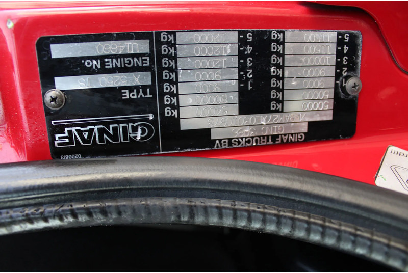 Автобетоносмеситель Ginaf X 5250 + TIPPER 10X4 + MANUAL: фото 9