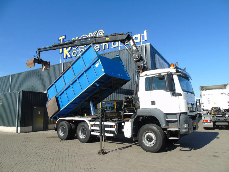 MAN TGS 26.400 + 6x6 + HIAB 166 E3 HIPRO + 3SIDE TIPPER - Автоманипулятор: фото 2 MAN TGS 26.400 + 6x6 + HIAB 166 E3 HIPRO + 3SIDE TIPPER - Автоманипулятор: фото 2