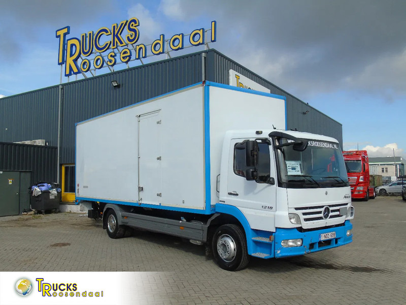 Mercedes-Benz Atego 1218 + euro 5 + lift - Грузовик с закрытым кузовом: фото 1 Mercedes-Benz Atego 1218 + euro 5 + lift - Грузовик с закрытым кузовом: фото 1