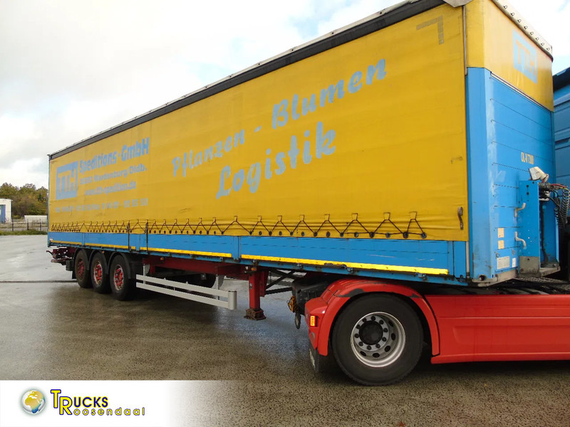 Schmitz Cargobull 3 AXLE SAF + DHOLLANDIA LOADLIFT + SLIDING ROOF - Тентованный полуприцеп: фото 1 Schmitz Cargobull 3 AXLE SAF + DHOLLANDIA LOADLIFT + SLIDING ROOF - Тентованный полуприцеп: фото 1
