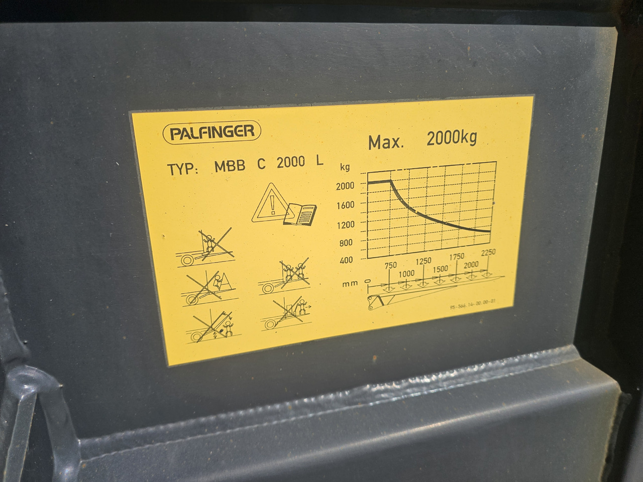 PALFINGER MBB C 2000 L / 2020 / 2000KG - Гидроборт: фото 3 PALFINGER MBB C 2000 L / 2020 / 2000KG - Гидроборт: фото 3
