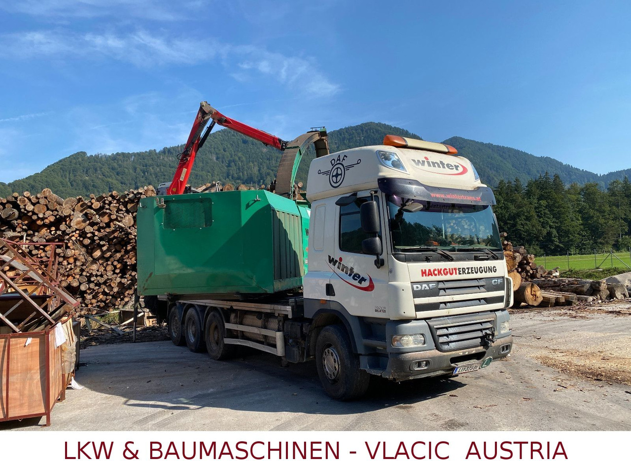 DAF CF85 Holzhackmaschine JENZ HEM 700 - Лесовоз: фото 2 DAF CF85 Holzhackmaschine JENZ HEM 700 - Лесовоз: фото 2