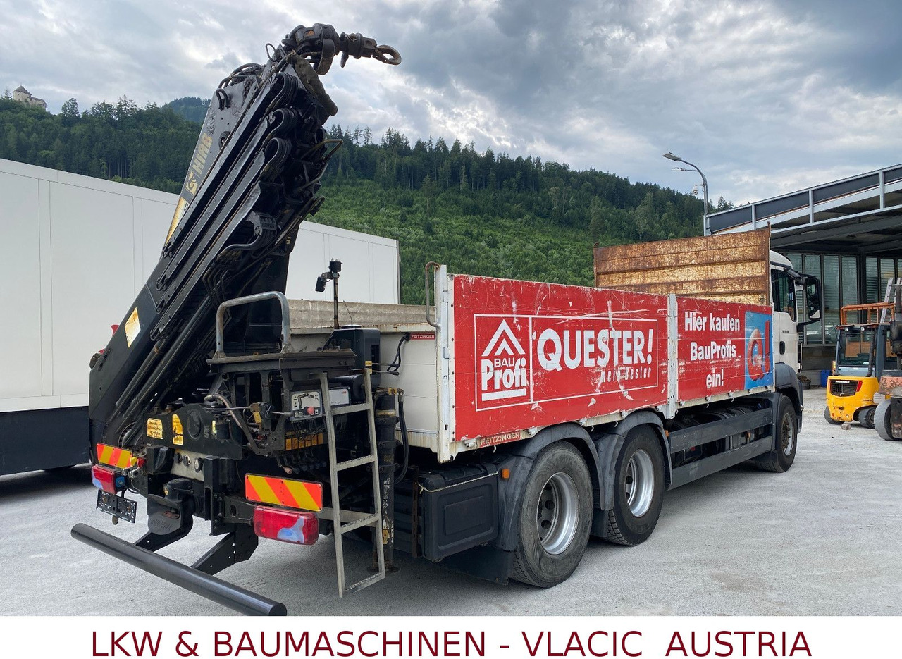 MAN TGS 26.400 6x4 mit Kran HIAB 166 - Грузовик бортовой/ Платформа, Автоманипулятор: фото 3 MAN TGS 26.400 6x4 mit Kran HIAB 166 - Грузовик бортовой/ Платформа, Автоманипулятор: фото 3