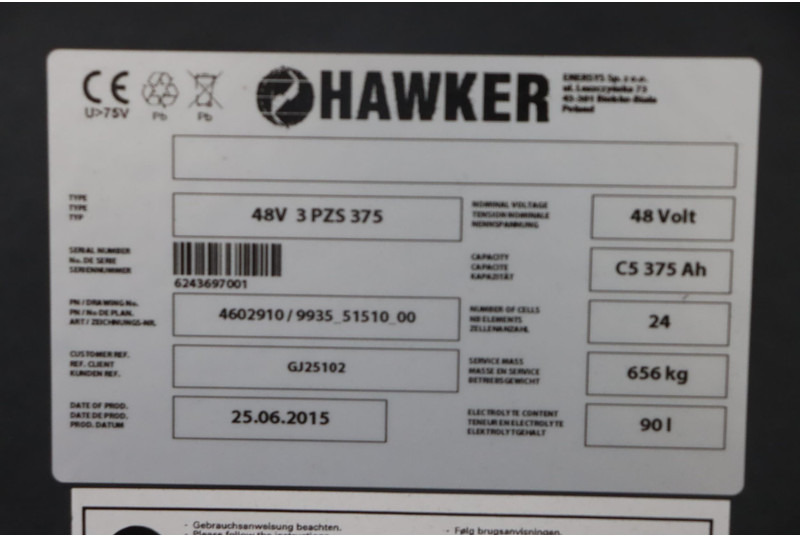 Электропогрузчик UniCarriers AS1N1L15H: фото 7