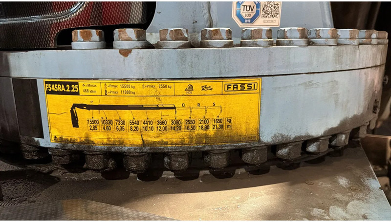 Тягач DAF XF 530 FTN CRANE/GRUE/KRAN FASSI 54 TM!!: фото 6