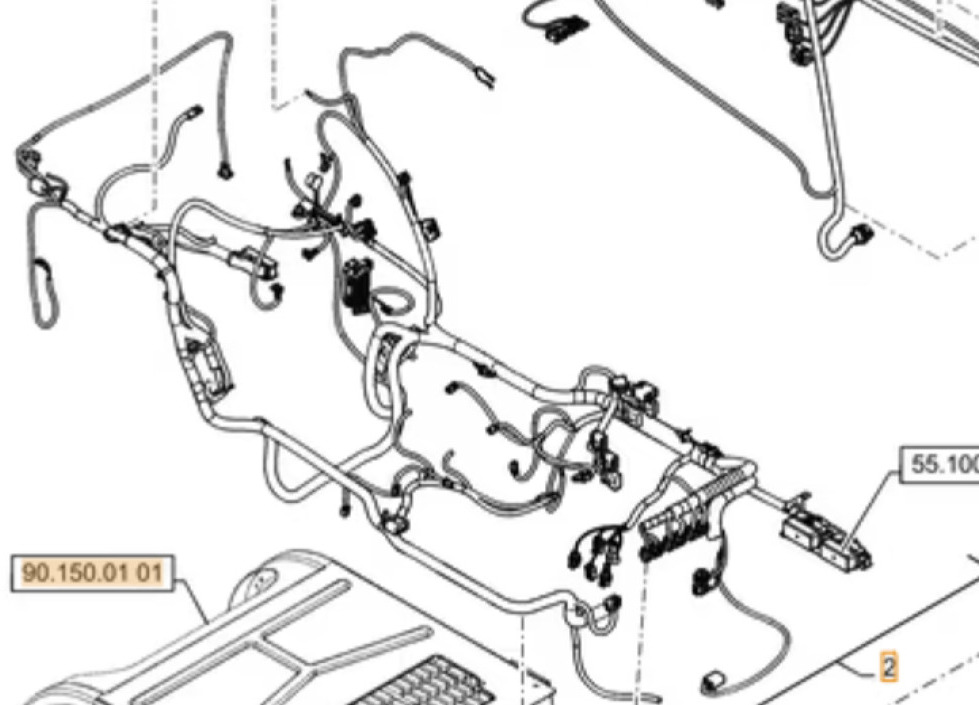 Case 47377806 - 47357795 - Кабели/ Провода для Строительной техники: фото 1 Case 47377806 - 47357795 - Кабели/ Провода для Строительной техники: фото 1