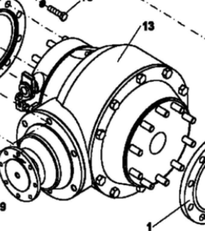 Case ND110664 - Дифференциал для Сельскохозяйственной техники: фото 1 Case ND110664 - Дифференциал для Сельскохозяйственной техники: фото 1