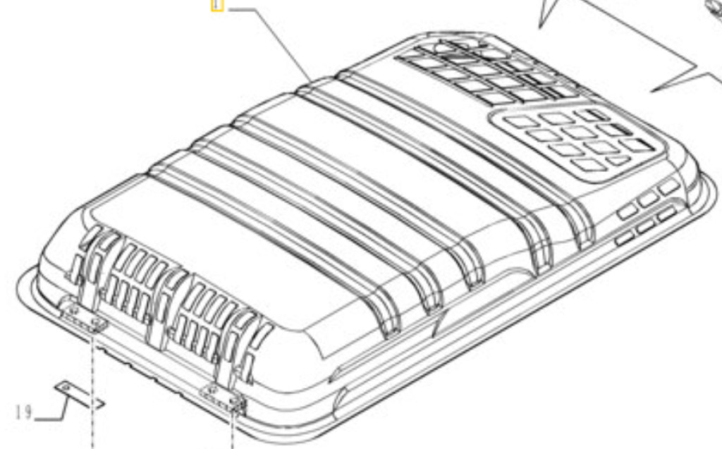 New Holland YN22C00043F1 - YN22C01354P1 - Кузов и экстерьер для Строительной техники: фото 1 New Holland YN22C00043F1 - YN22C01354P1 - Кузов и экстерьер для Строительной техники: фото 1