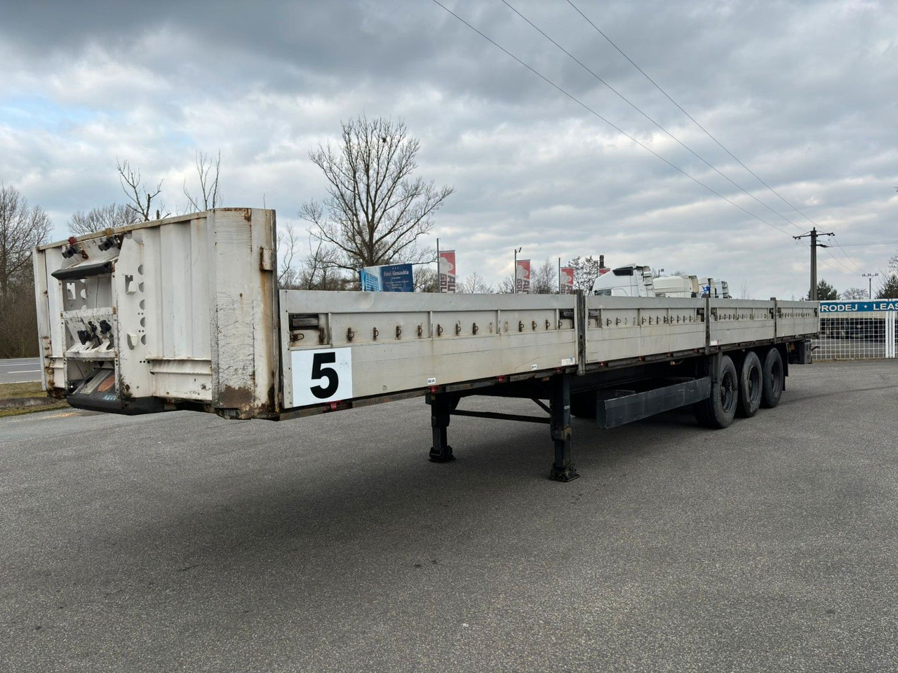 Krone SD P - Полуприцеп бортовой/ Платформа: фото 1 Krone SD P - Полуприцеп бортовой/ Платформа: фото 1