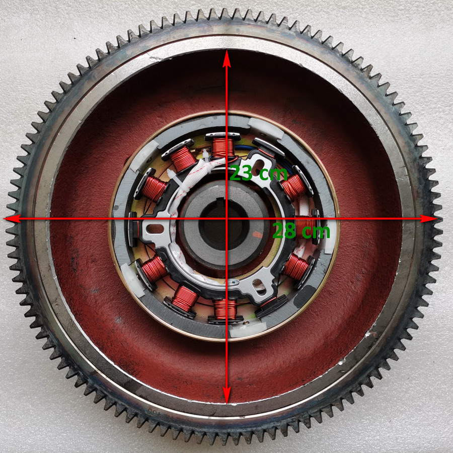 KOOP Genuine Electric Start Flywheel with Gear Ring - Маховик для Колёсных погрузчиков: фото 2 KOOP Genuine Electric Start Flywheel with Gear Ring - Маховик для Колёсных погрузчиков: фото 2