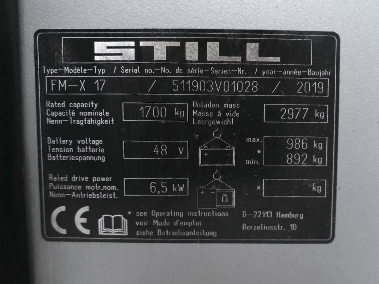 Ричтрак Still FM-X17: фото 9