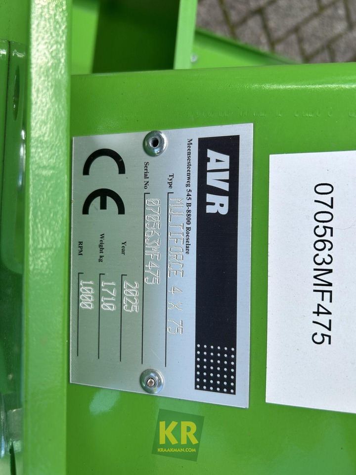 MultiForce AVR - Техника для обработки почвы: фото 3 MultiForce AVR - Техника для обработки почвы: фото 3