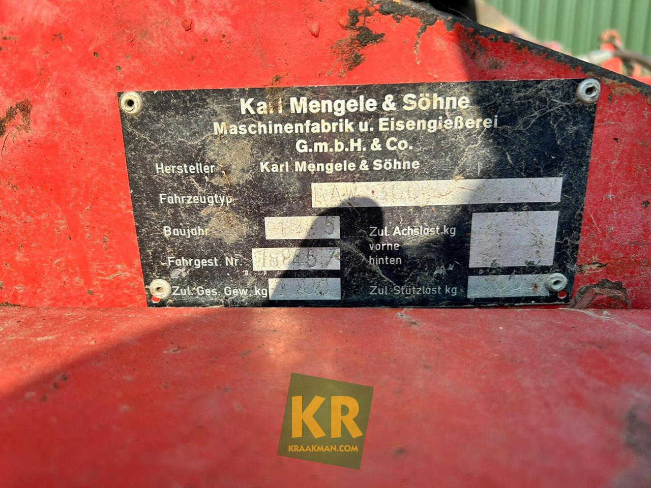 Overig Mengele - Самозагружающийся прицеп: фото 3 Overig Mengele - Самозагружающийся прицеп: фото 3