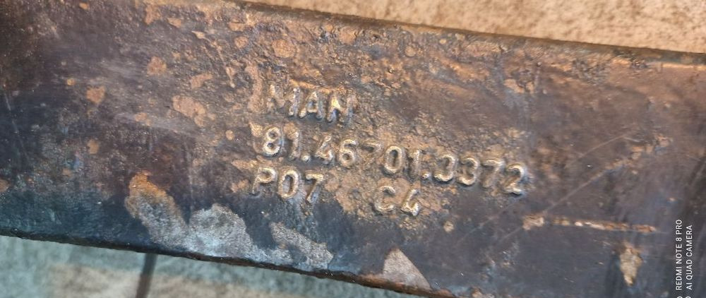 WĄS ZWROTNICY DOLNY PRAWY DRĄŻKA PRZOD NAPED MAN F90 F2000 TG TGA TGS TGX 4X4 6X6 8X6 8X8 CZĘŚCI - Передняя ось: фото 4 WĄS ZWROTNICY DOLNY PRAWY DRĄŻKA PRZOD NAPED MAN F90 F2000 TG TGA TGS TGX 4X4 6X6 8X6 8X8 CZĘŚCI - Передняя ось: фото 4