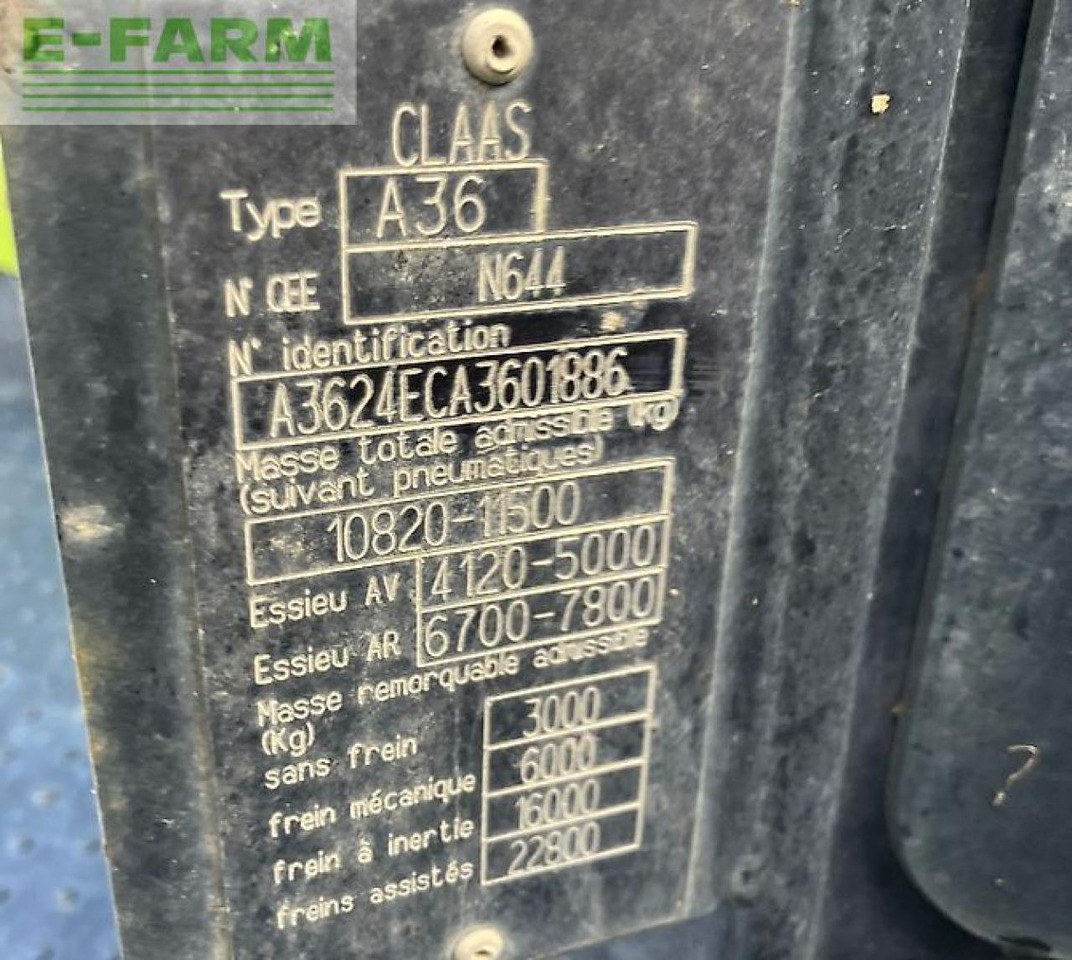 Трактор CLAAS arion 640 cis hexashift CIS: фото 6 Трактор CLAAS arion 640 cis hexashift CIS: фото 6