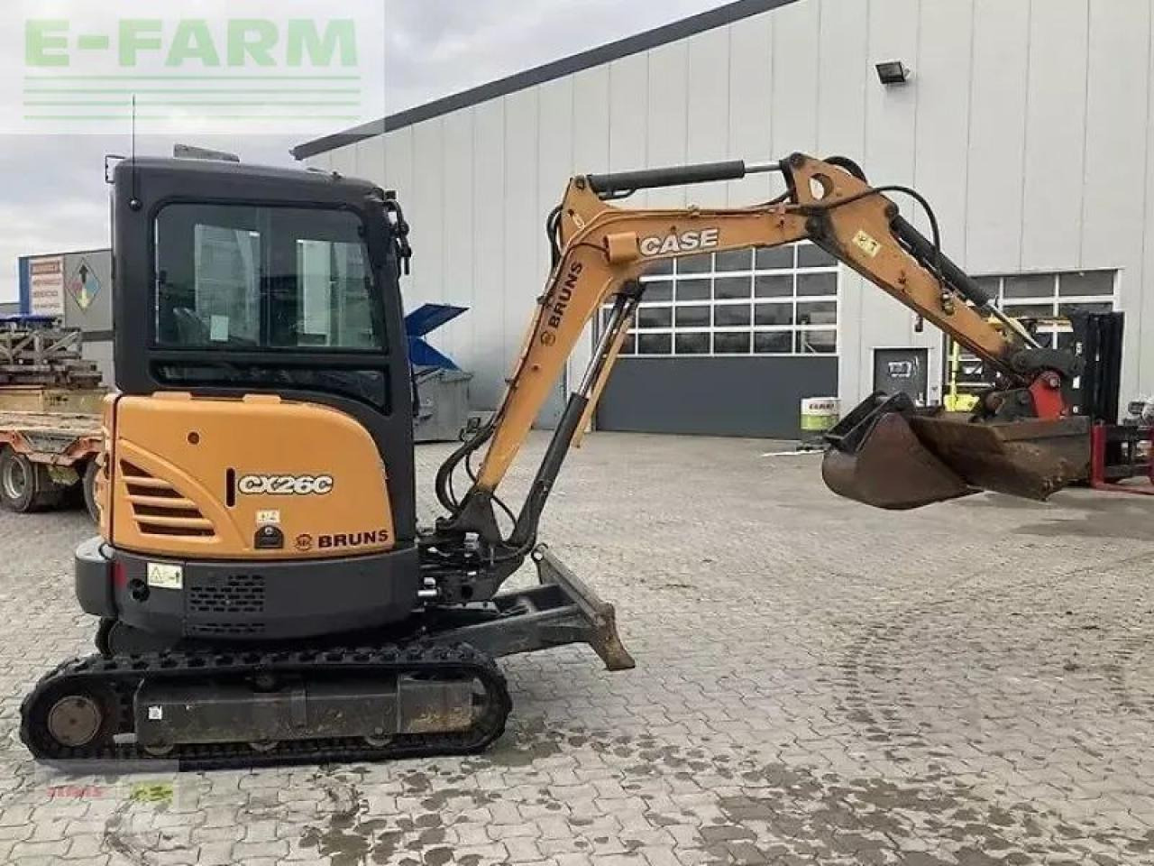 Мини-экскаватор Case-IH cx 26c: фото 6