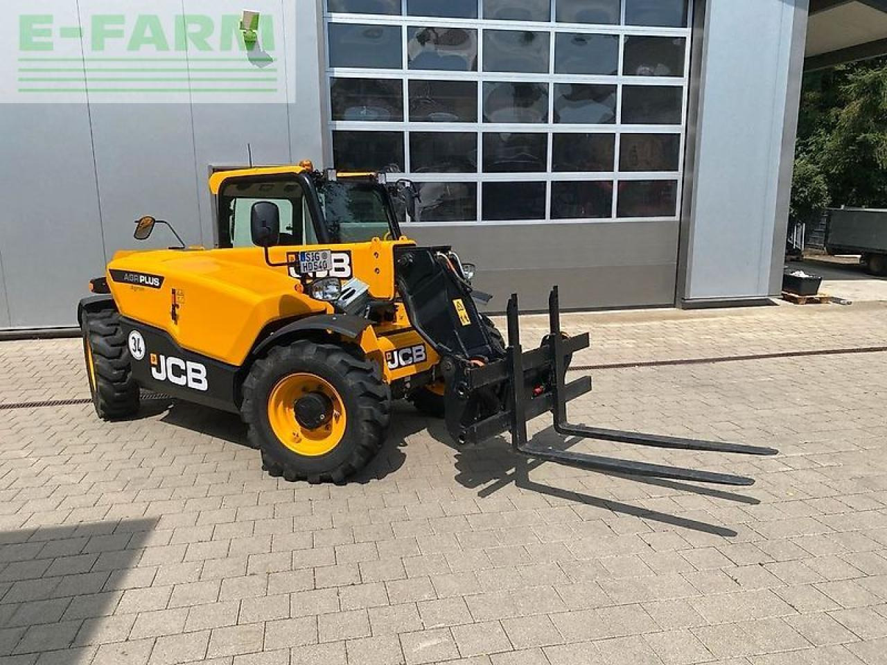 Телескопический погрузчик JCB 525-60 agri plus teleskoplader kein kramer merlo manitou: фото 13