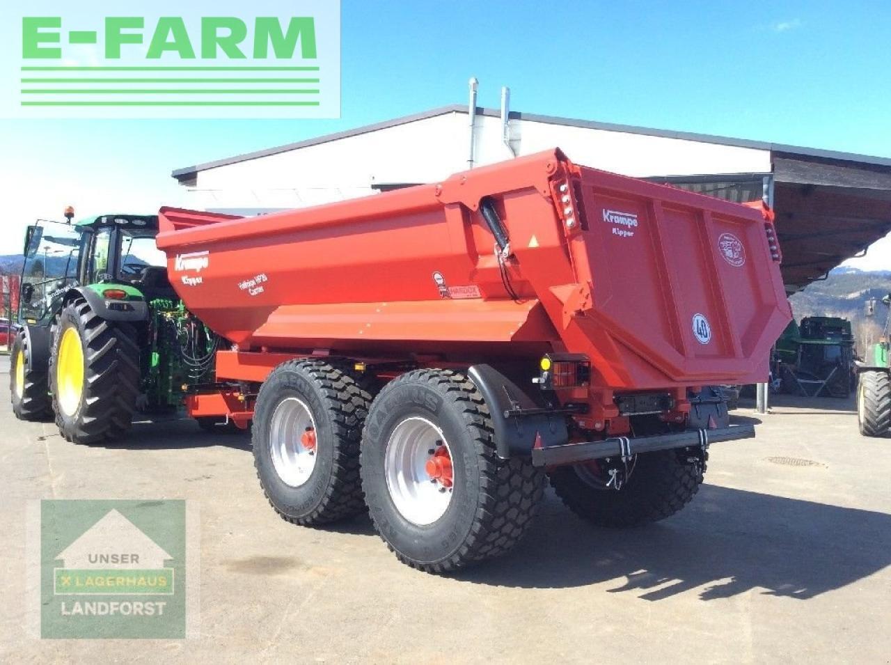 Krampe hp 20 carrier - Сельскохозяйственный прицеп-самосвал: фото 3 Krampe hp 20 carrier - Сельскохозяйственный прицеп-самосвал: фото 3