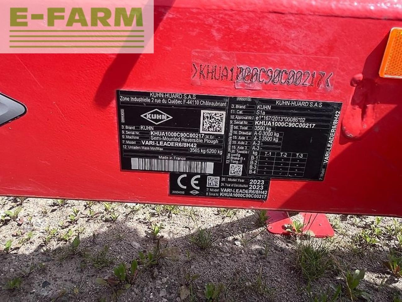 Kuhn vari-leader 7eh - Плуг: фото 2 Kuhn vari-leader 7eh - Плуг: фото 2