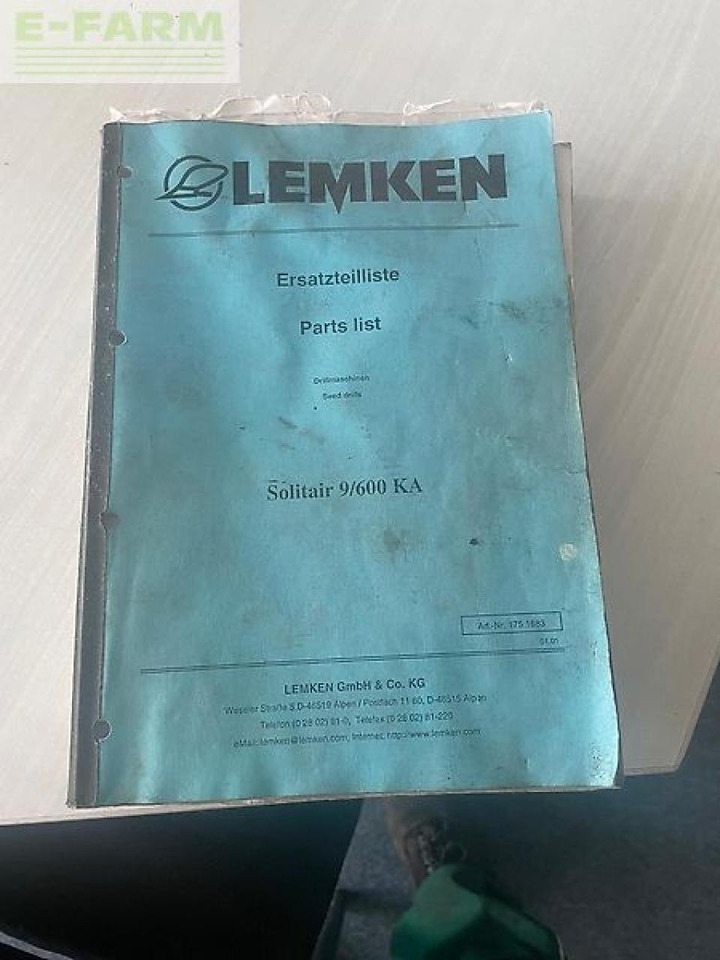 Сеялка Lemken compact solitair: фото 23