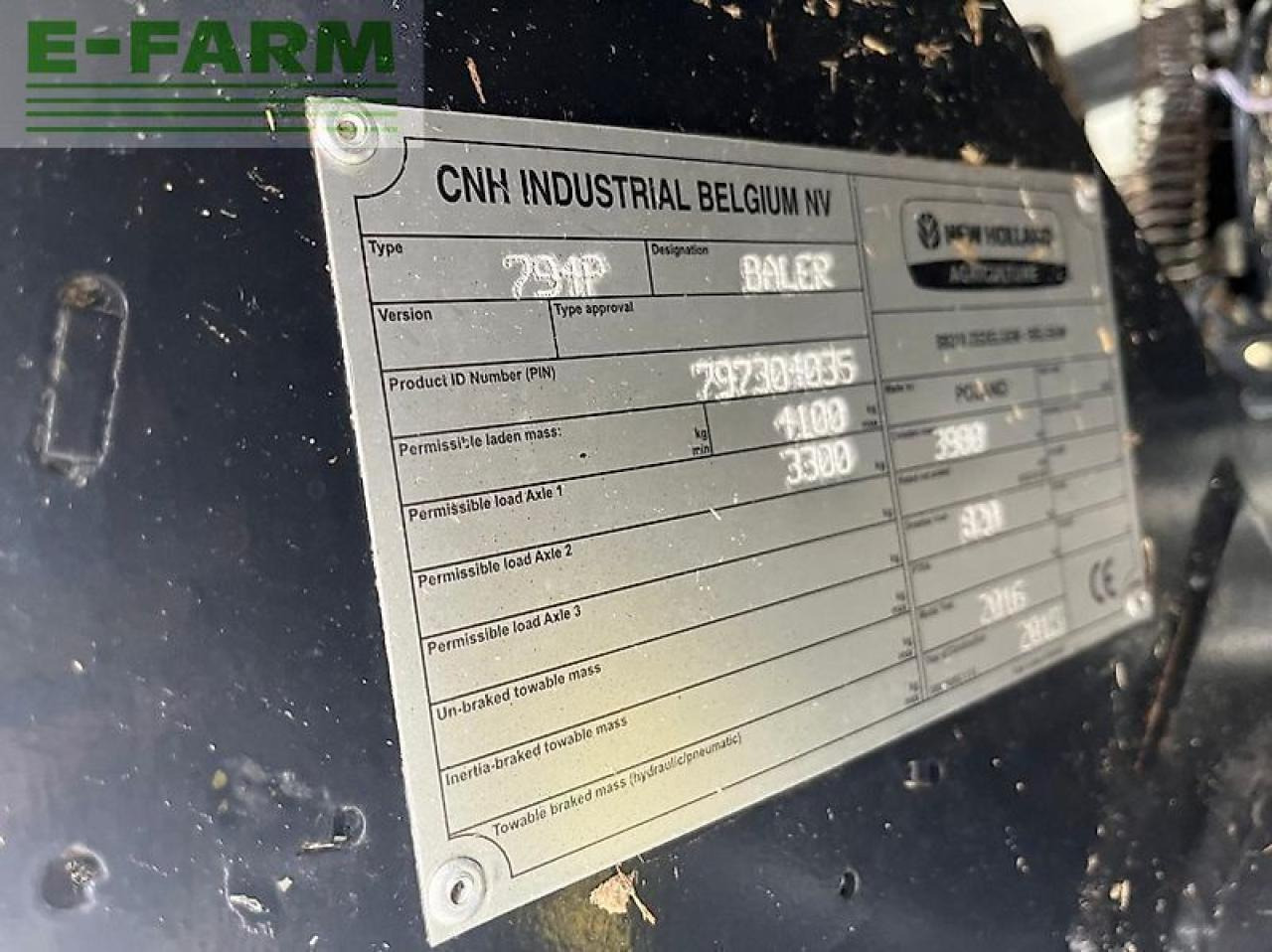 Пресс-подборщик тюковый New Holland rb 180 c: фото 10 Пресс-подборщик тюковый New Holland rb 180 c: фото 10